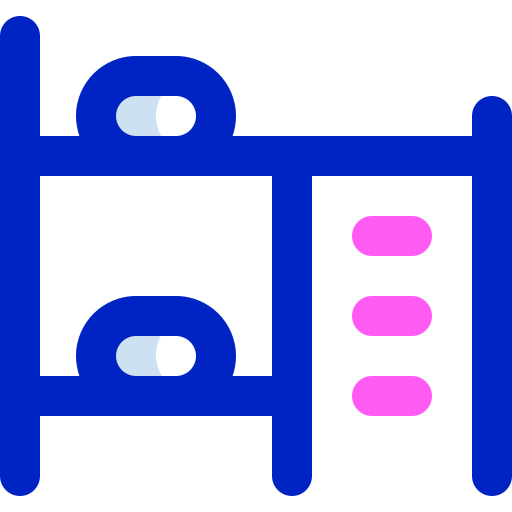 Bunk bed Super Basic Orbit Color icon