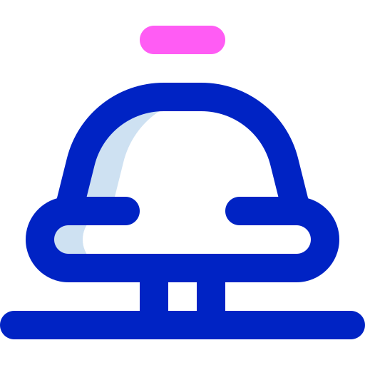 Hotel bell Super Basic Orbit Color icon