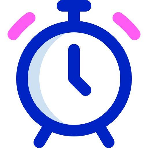 Alarm clock Super Basic Orbit Color icon