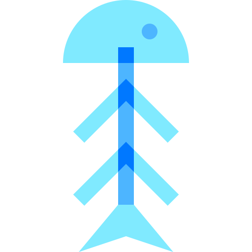魚の骨 Basic Sheer Flat icon