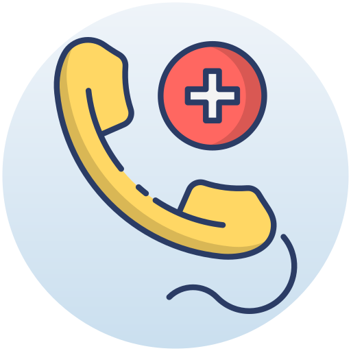 Emergency call Generic Circular icon