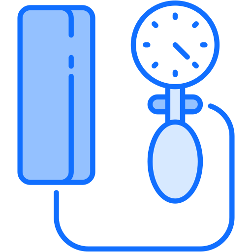 bloeddrukmeter Generic Blue icoon