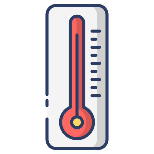temperatuur Generic Outline Color icoon
