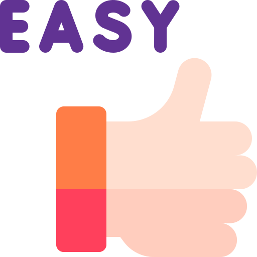 fácil Basic Rounded Flat icono