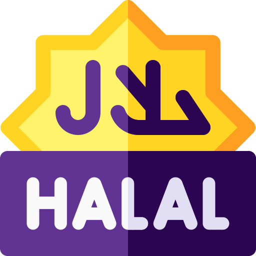 halal Basic Rounded Flat Icône