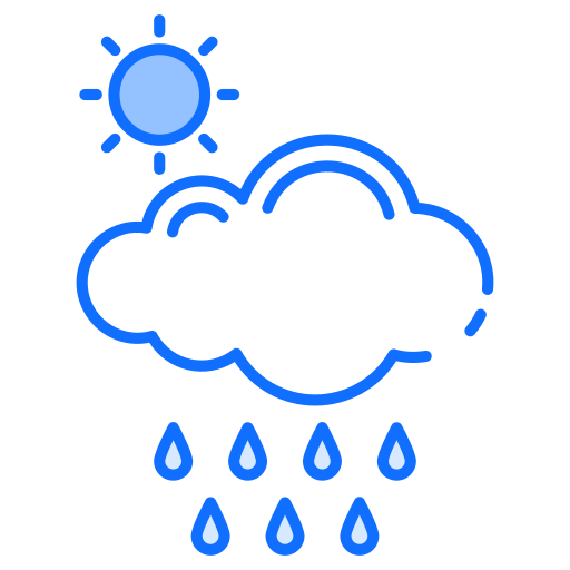 Дождливый день Generic Blue иконка