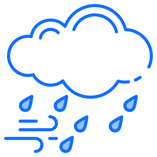 雨 Generic Blue icon