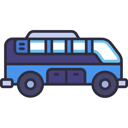 bus Generic Outline Color icoon