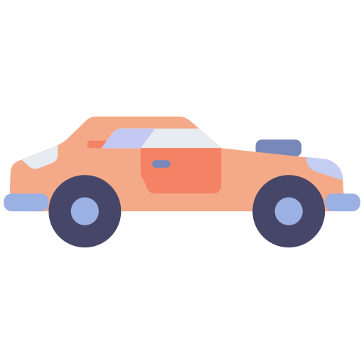 Muscle car Generic Flat icon