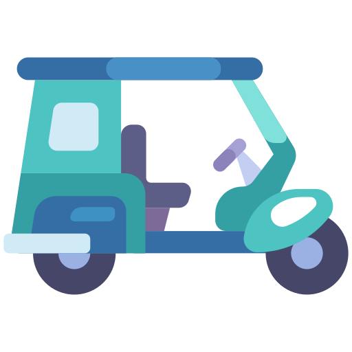 tuktuk Generic Flat ikona
