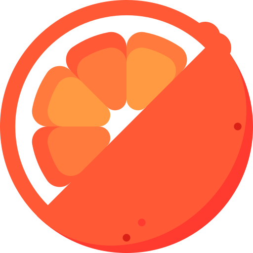 oranje Special Flat icoon