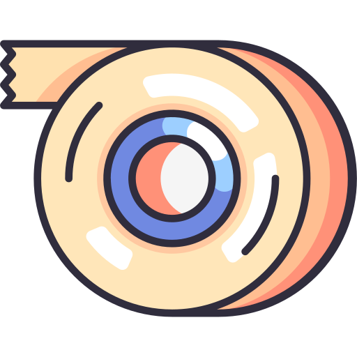テープ Generic Outline Color icon