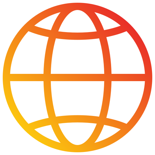 Globe Generic Gradient icon