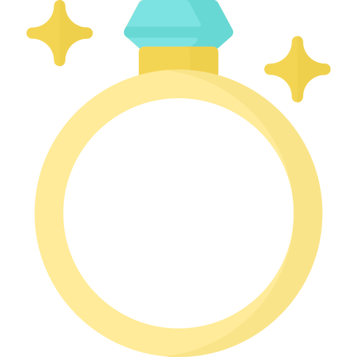 pierścionek zaręczynowy Generic Flat ikona