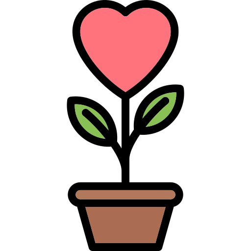 plante d'amour Generic Outline Color Icône