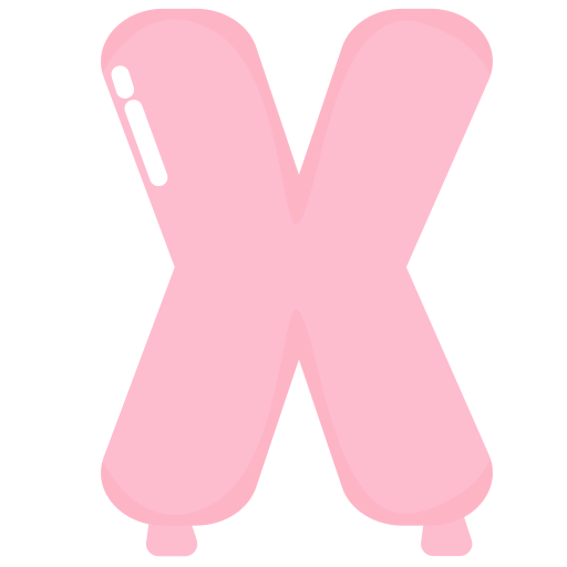 litera x Generic Flat ikona