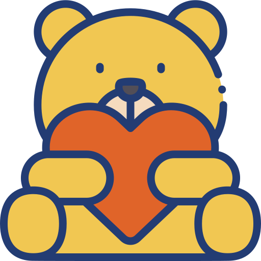 медведь Generic Outline Color иконка