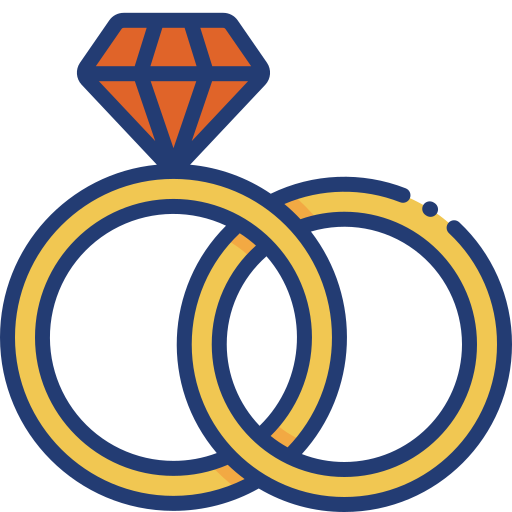 pierścienie Generic Outline Color ikona