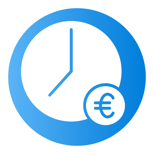Clock Generic Flat Gradient icon