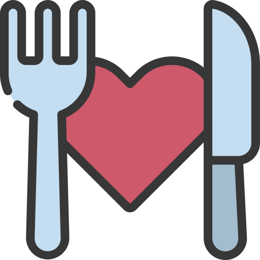 romantyczna kolacja Juicy Fish Soft-fill ikona