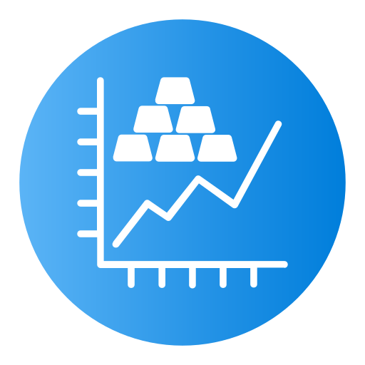 Graph Generic Flat Gradient icon