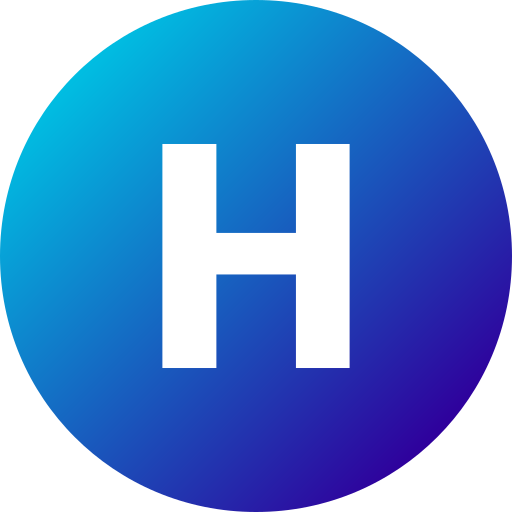 litera h Generic Flat Gradient ikona
