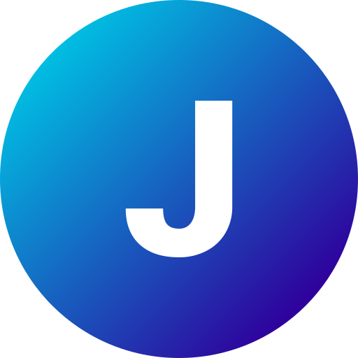 文字j Generic Flat Gradient icon