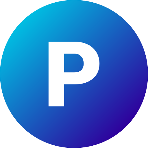 Letter p Generic Flat Gradient icon