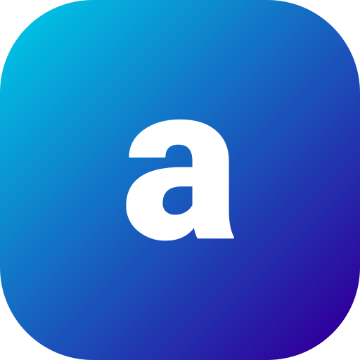 Letter a Generic Flat Gradient icon