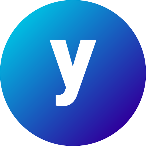 Letter y Generic Flat Gradient icon