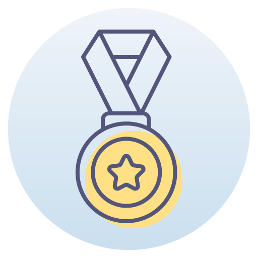 medaille Generic Circular icoon