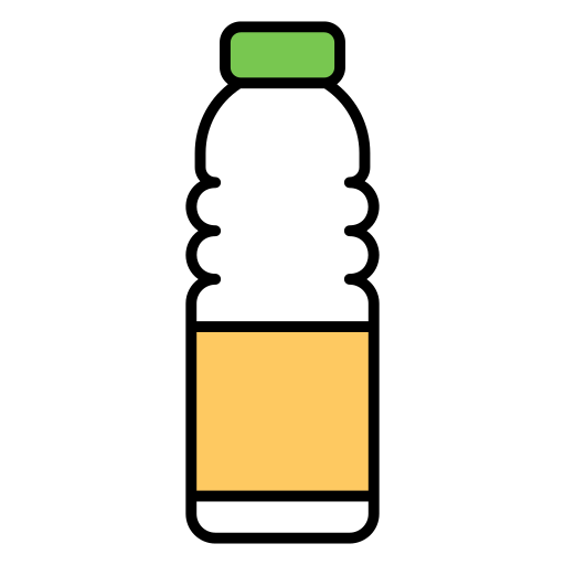 Water bottle Generic Outline Color icon