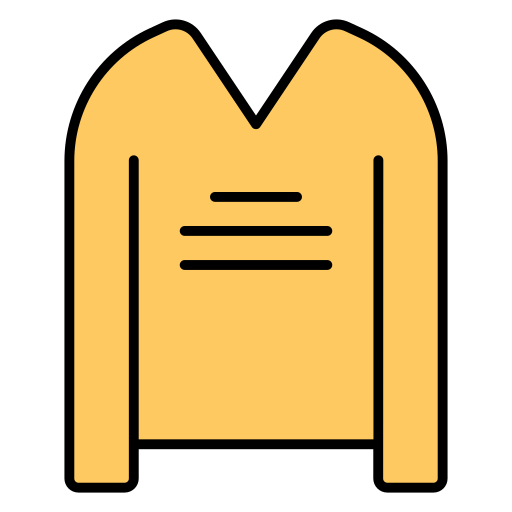 camiseta de hockey Generic Outline Color icono