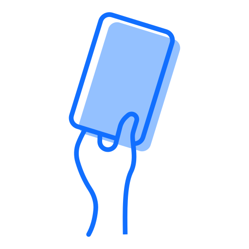 패널티 카드 Generic Blue icon