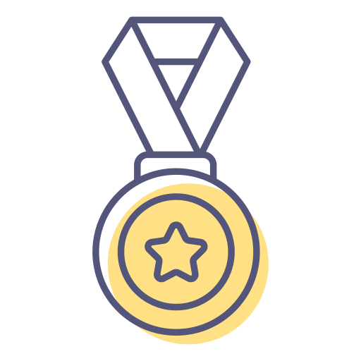 medalla Generic Color Omission icono