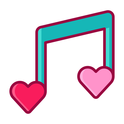 romantische musik Generic Outline Color icon