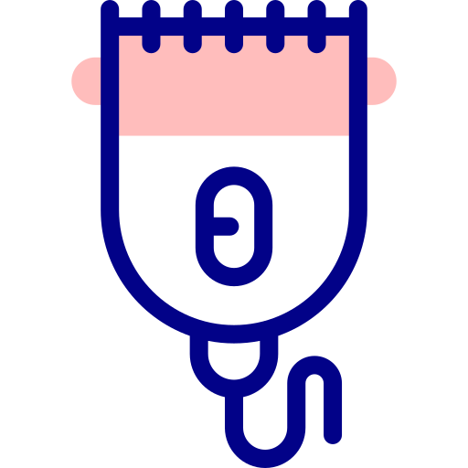 afeitadora eléctrica Detailed Mixed Lineal color icono