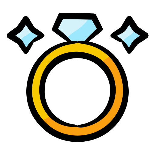 ring Generic Hand Drawn Color icon