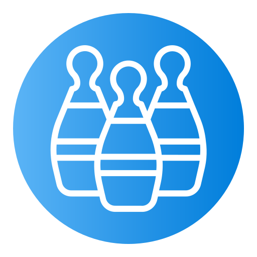 bowling Generic Flat Gradient icon