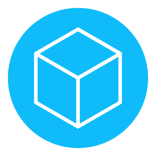 cube Generic Flat Icône