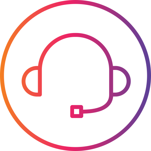 microfoon Generic Gradient icoon