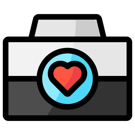 Camera Generic Outline Color icon