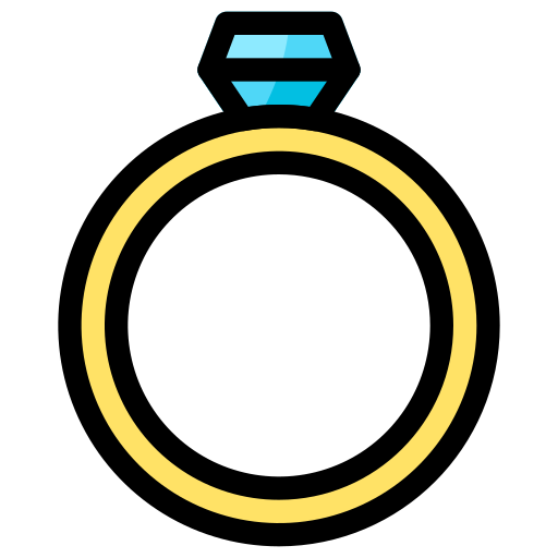婚約指輪 Generic Outline Color icon