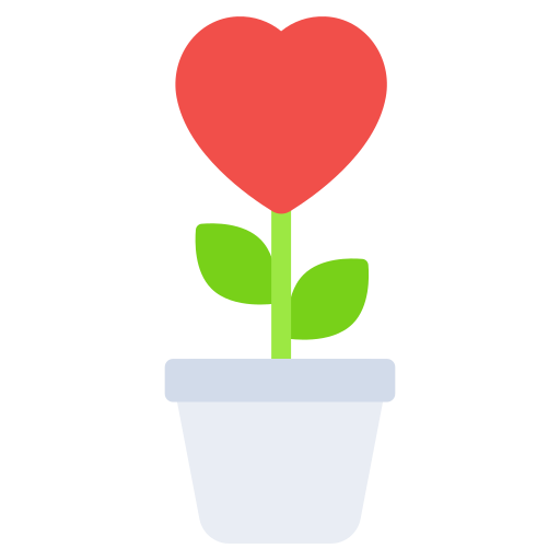 Любовное растение Generic Flat иконка