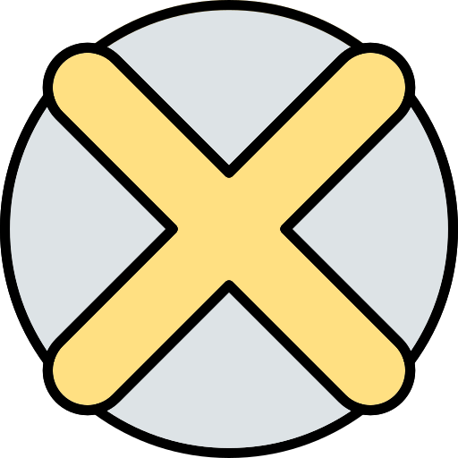 閉じるボタン Generic Outline Color icon