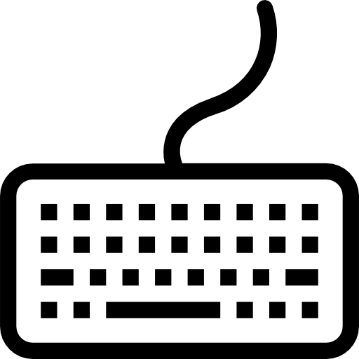 Keyboard Stockio Lineal icon