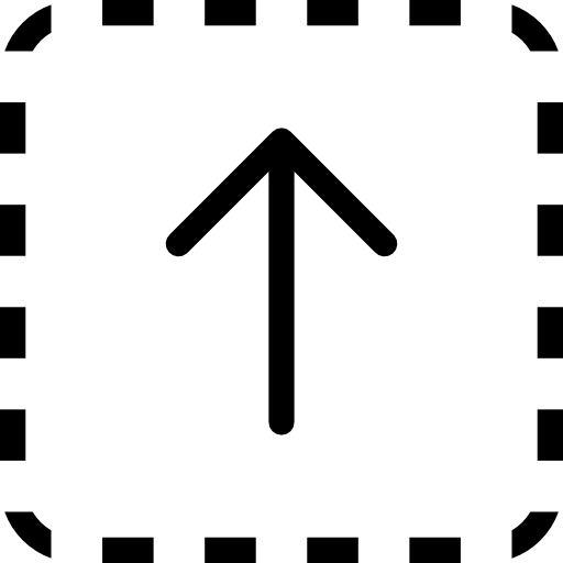 上矢印 Stockio Lineal icon