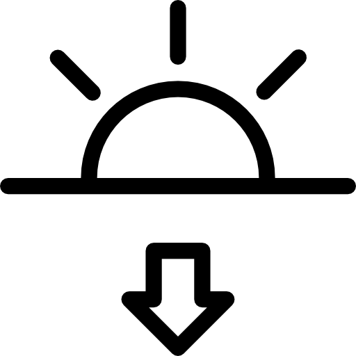 tramonto Stockio Lineal icona