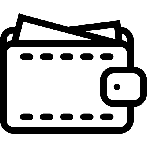 brieftasche Stockio Lineal icon
