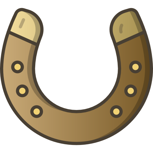 ferro di cavallo Stockio Lineal Color icona
